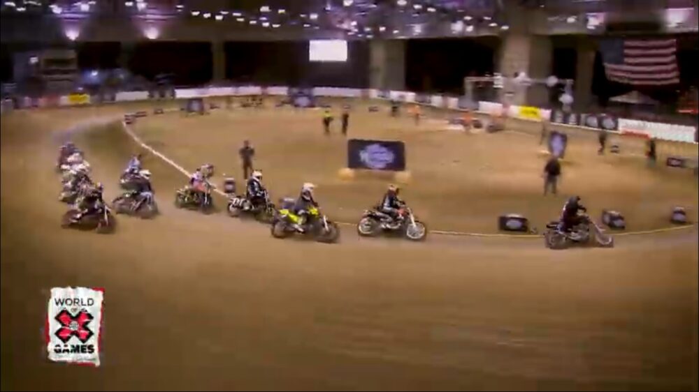 Video: World of X Games Hooligan Flat Track Qualifying