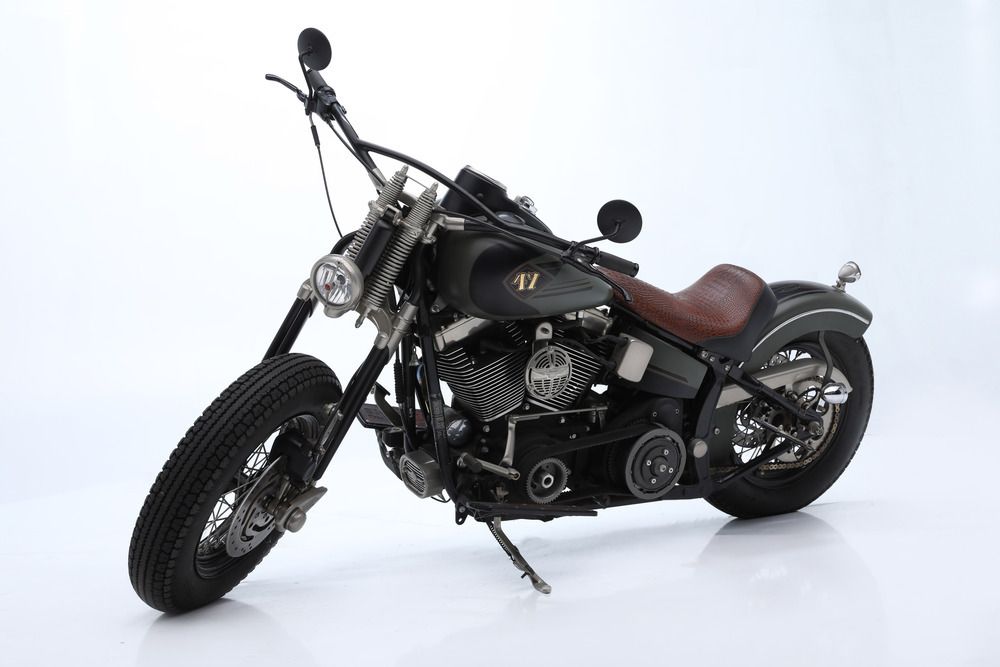 Paul Walker S Custom 05 Softail Heads To Auction Harley Davidson Forums