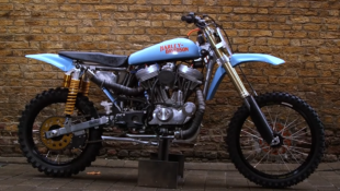 Harley Sportster Motocross Build