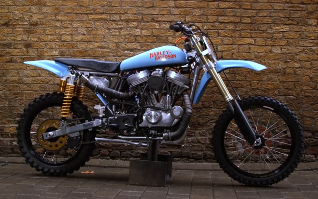 Harley Sportster Motocross Build