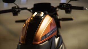 Orange Harley-Davidson LiveWire