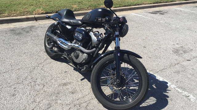 Transforming a Harley Sportster Into a Head-Turning Cafe Custom