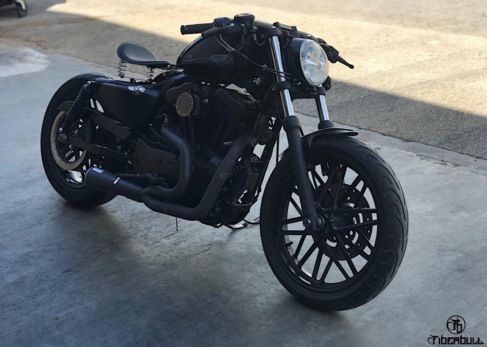 Blacked out sportster deals 1200