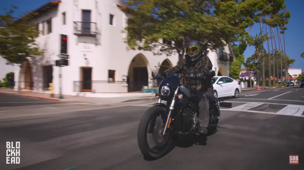 Harley-Davidson Nightster in Santa Barbara.