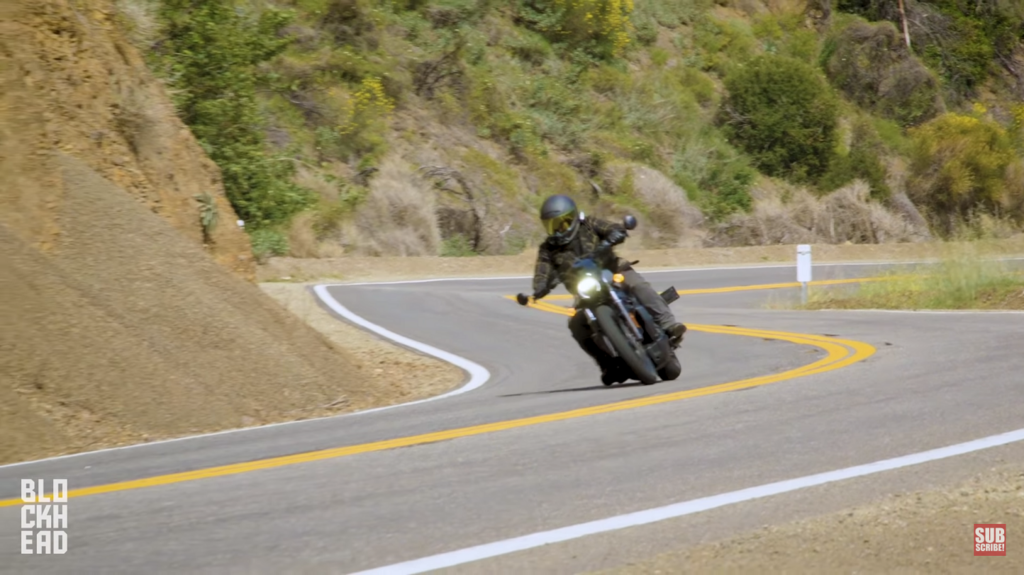 The new Nightster has cornering credentials. 